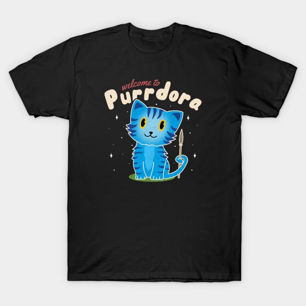 Welcome to Purrdora T-Shirt by Milasneeze